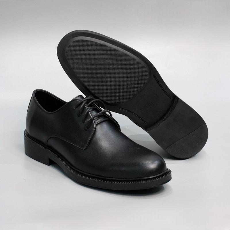 Giày Tây Nam YOUTH Modern Derby - Đen Da Bò nappa cao cấp - BẢO HÀNH 12 THÁNG YH30 Shoes