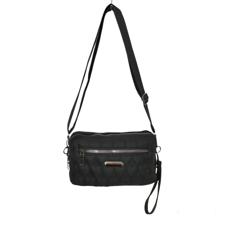 Tas selempang wanita sling bag mini tas korea kecil tas wanita kulit sintetis mini bag hitam 5