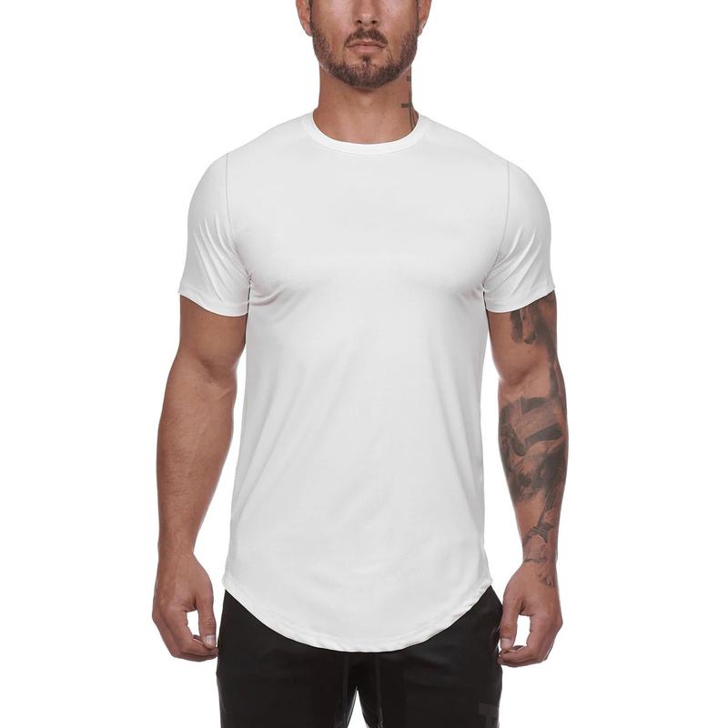 Product Introduction of T-Shirt Summer Sports Fitness Short Sleeve Men'S Quick Dry Training T-Shirt 3