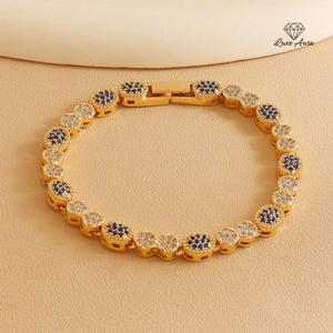 Gelang Tangan Mewah, Fesyen Baru Kreatif, Bertatah Mikro, Berlian Penuh, Gancu Terbuka, Untuk Wanita, Gaya Trendi, Gelang