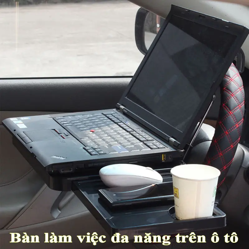Bàn trên ô tô Bàn ăn bàn làm việc gấp gọn trên ô tô 2