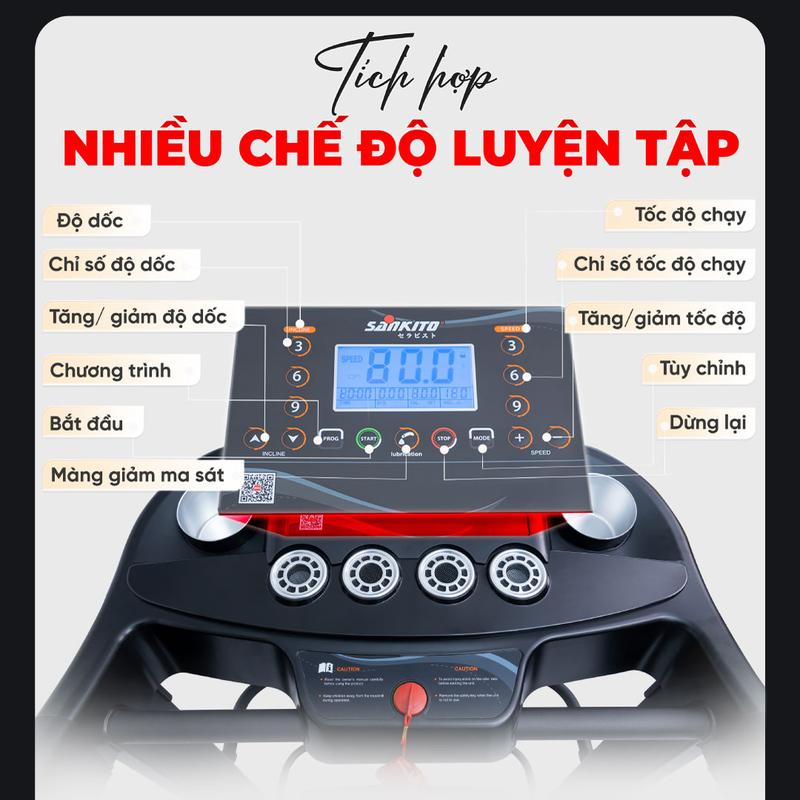 Product Introduction of Máy Chạy Bộ Sankito S-200 - Một Chuyên Viên Chăm Sóc Diện Mạo Tuổi Thanh Xuân 20