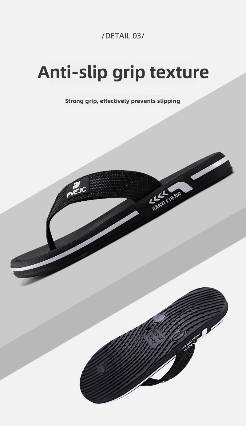 Product Introduction of Men's Summer Flip Flops Outdoor Anti-Odor Non-Slip 2025 New Wear-Resistant Outdoor Sports 9