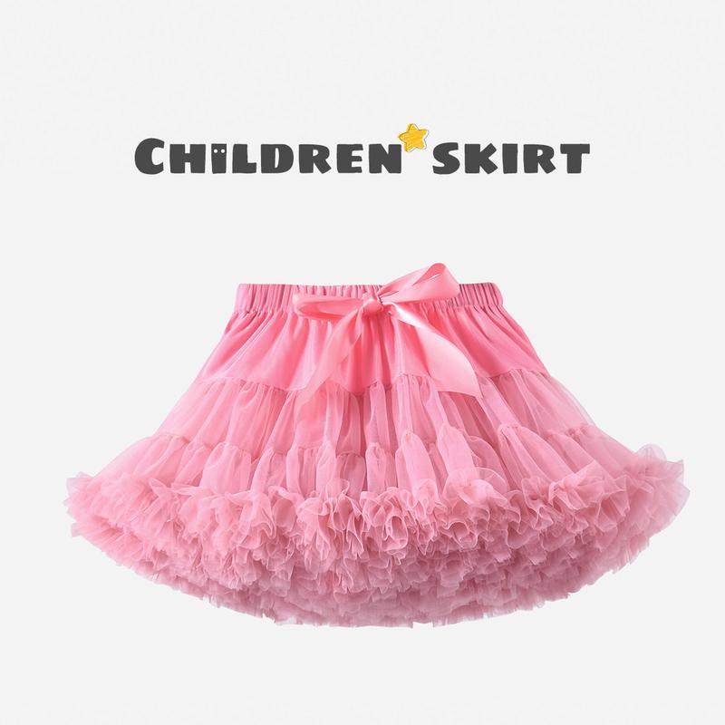 Váy Công Chúa, Váy Cloud Crinoline Cho Trẻ Em, Váy Biểu Diễn, Váy Tutu, Thích Hợp Cho Bé 5-12 Tuổi, Váy Pettiskirt Hàng Ngày Cho Bé 7