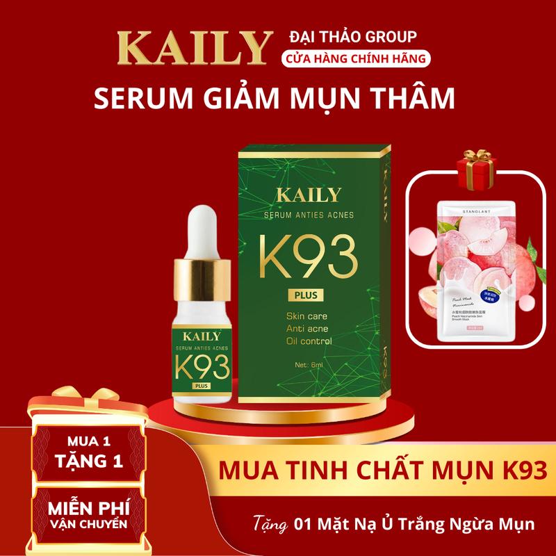 TINH CHẤT MỤN K93 PLUS - Serum hỗ trợ Giảm Mụn Thâm - KAILY COSMETIC Skincare Da Mụn