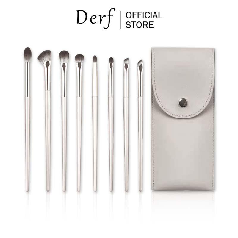 (COD)Bộ Cọ Trang Điểm 8 Món, Cọ Che Khuyết Điểm, Phấn Mắt, Bút Đánh Dấu, Dụng Cụ Làm Đẹp, Dụng Cụ Trang Điểm Mắt, Cọ, Cosmetic