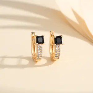 Y195 Anting Hoop Titanium Fashion Korea Anting Hoop Wanita Perhiasan Earrings