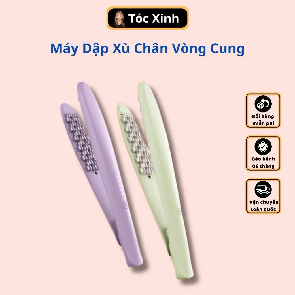 Máy Dập Xù - Phồng Chân Tóc DX03 Tóc Xinh 99 Trợ Giúp Làm Phồng Tóc Tự Nhiên Không Làm Tổn Thương Tóc, 5 Mức Nhiệt Điều Chỉnh