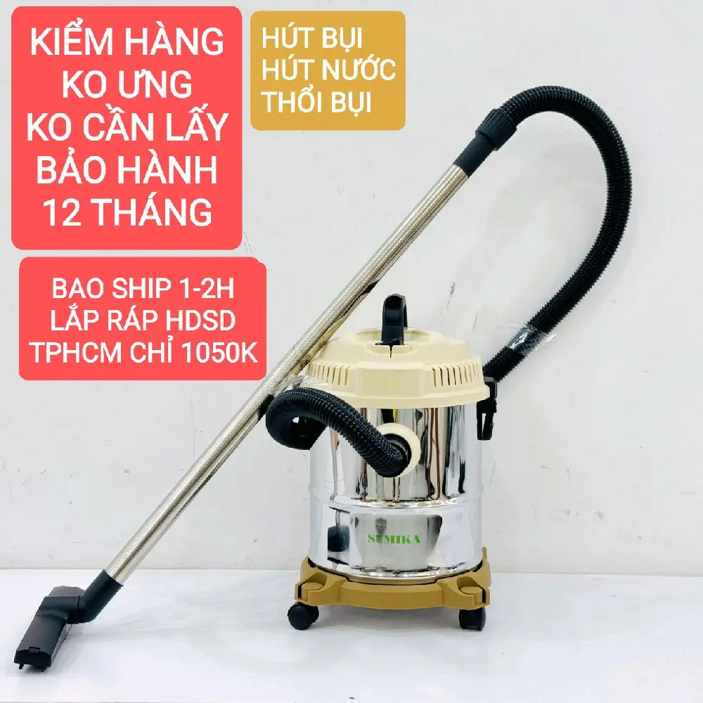 Máy hút bụi nước gia đình 15 Lít 1200W có thổi bụi