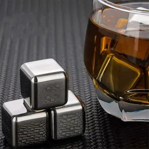 Leeseph Es Batu Reusable Stainless Steel Ice Cube - W0043