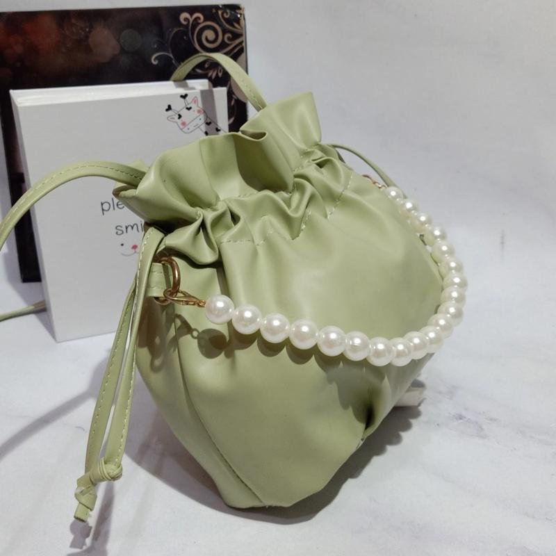 pouch pearl serut- tas wanita selempang Polos 5