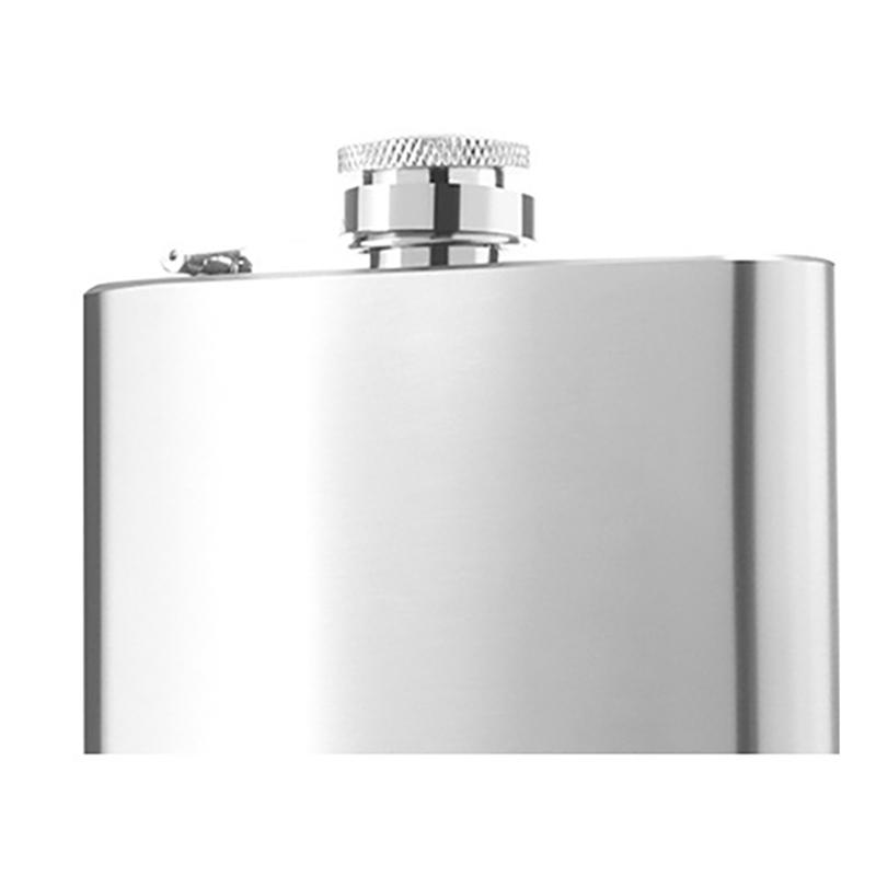 Bình giữ nhiệt bằng thép không gỉ mini Cầm Tay, 1 4 5 6 7 8oz, thích hợp cho chai rượu, bình giữ nhiệt cốc chai rượu Whisky du lịch 6
