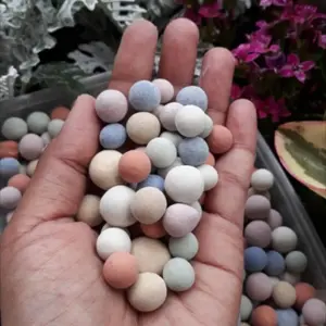 Media tanam Hidroton rna, hydroton rainbow, leca rna pastel - 1 Pasti Murahnya