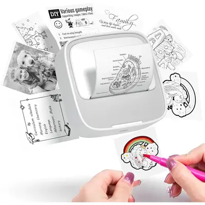 Custom Sticker Machine Portable Sticker Maker Machine - Mini Thermal ...