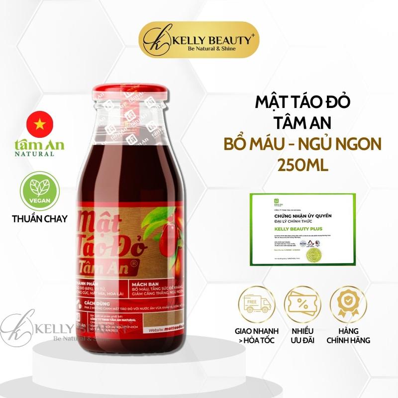 Mật Táo Đỏ Tâm An Thuần Chay - Bồi Bổ Khí Huyết, Ngủ Ngon | Kelly Beauty 1