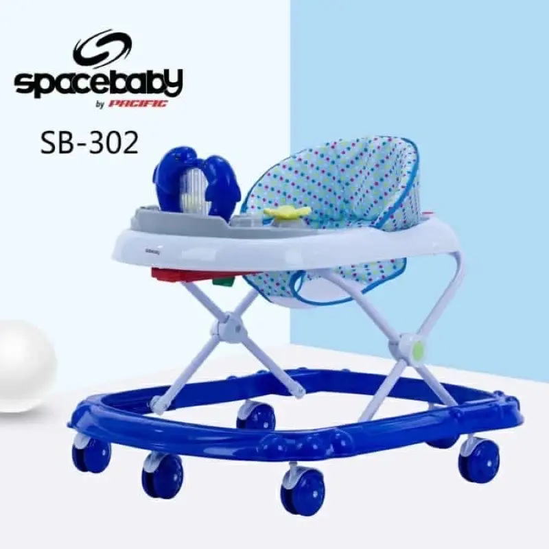 Baby Walker Spacebaby SB 302, SB 306, SB309 Music Mainan Bisa Dilepas Size Besar 7