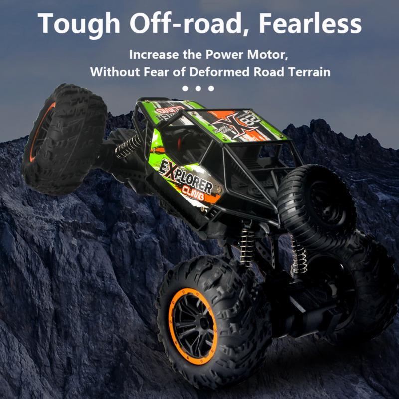 2.4GHZ Remote Control Climbing Car Crawler Monster Truck Model 4x4 Off-road Toy New Year Gift Gift 4
