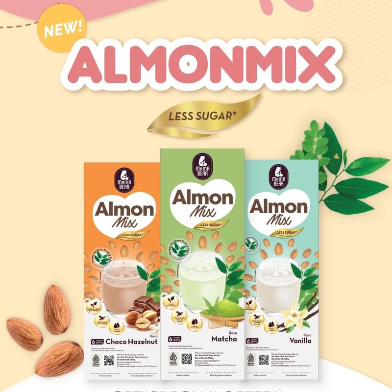 Mama Bear Almon Mix 180gr / Minuman Pelancar ASI 4