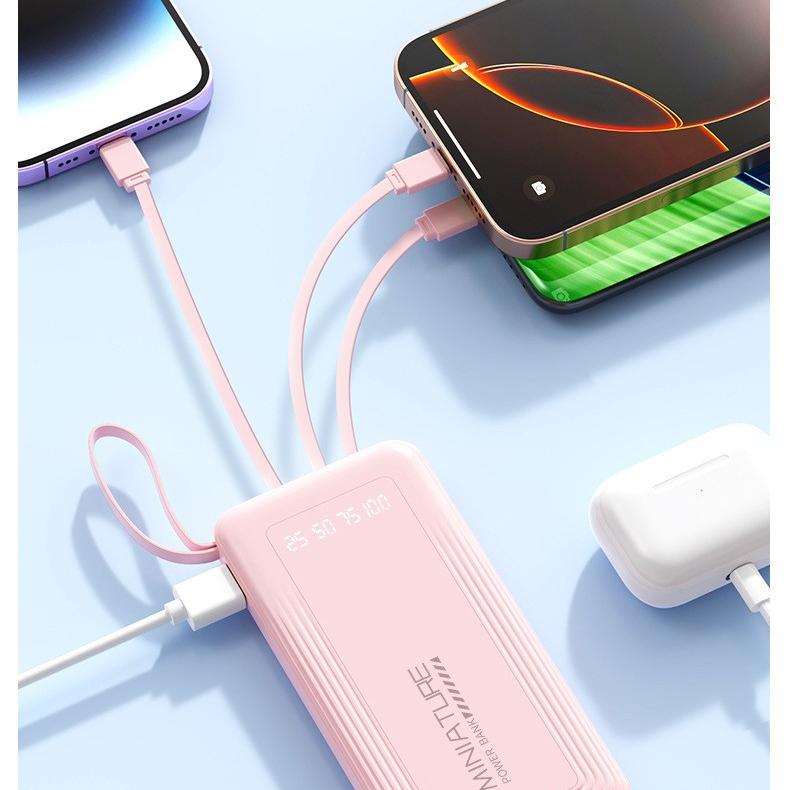 🔥【20000mAh Siêu Năng Lượng】Sạc Nhanh PD22.5W TURBO⚡ 4 Cổng Sạc Song Song | Màn…