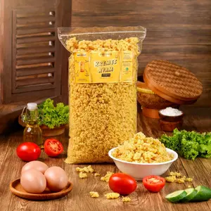 Kremes Ayam Nostalgia 1kg - 100% Halal, Gurih, Kriuk, Less Oil - Makanan, Merah Keripik Cemilan Snacks kerupuk pedas makanan instan kremes kraton Food