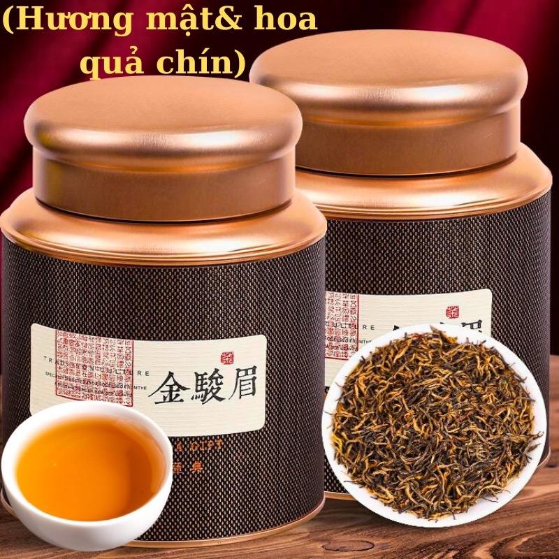 [PHẨM CAO CẤP] Hồng Trà Kim Tuấn Mi Hộp 250 Gram - Hương Mật Ong Tự Nhiên - Chè