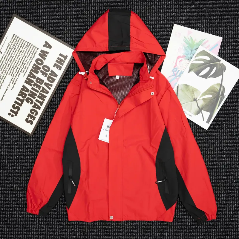 Áo pha nữ 7 màu 2 lớp lót lưới tráng bạc, áo khoác gió nữ thể thao size 45-70kg Women Jacket Top Voi 4