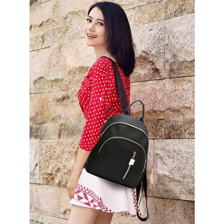 24 giờ vận chuyển phụ nữ vai ba lô balo mini 0
