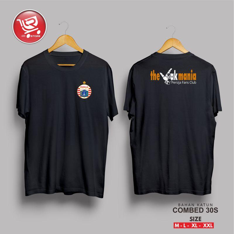 Kaos Baju T-shirt Persija Jakarta - Baju The Jack Kaos Distro Pria wanita 1