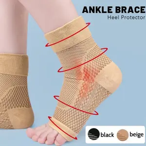 Kaos Kaki Kompresi Pergelangan Kaki 2pcs – Bahan Elastis Nyaman Anti Lelah untuk Olahraga & Sehari-Hari 【TOPSLINGS】