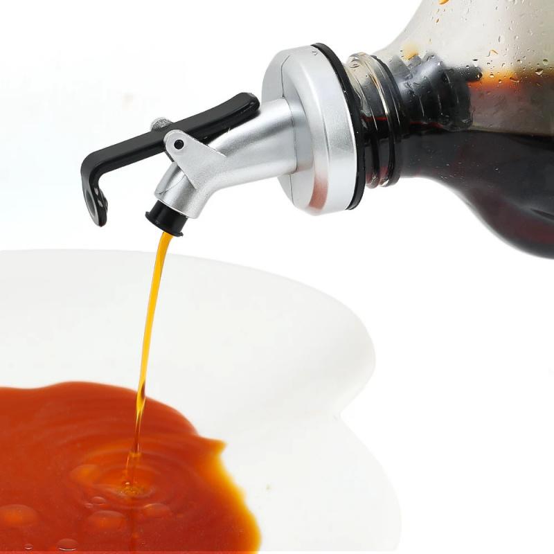 1/3 Buah Tutup Botol Minyak, Segel Karet Anti Bocor, Plastik Food Grade, Nozel Semprot, Penuang Anggur, Peralatan Bar.