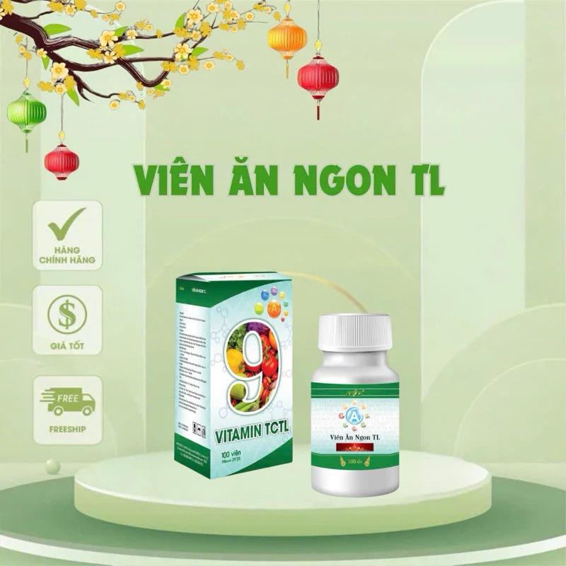 Combo 3 hộp Viên ăn ngon TL 100V , giúp tăng cân an toàn với 9 loại vitamin, hỗ trợ tăng cơ bắp và sức khỏe 8