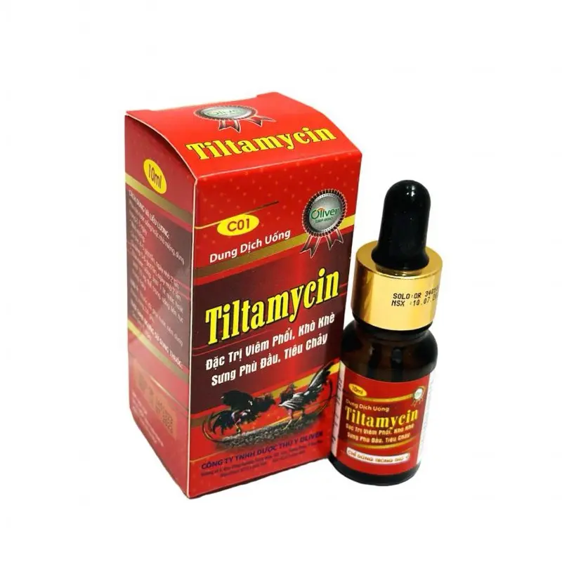 Đặc trị viêm phổi, khò khè, sưng phù đầu, tiêu chảy cho gà