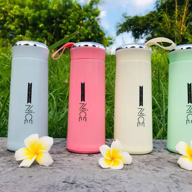 Combo 2 gói trà lá sen 60 túi lọc tặng bình nước thuỷ tinh 400ml Tea 5