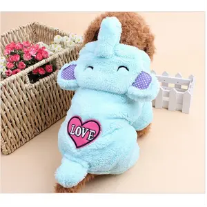 Baju Anjing Kucing Hewan Lucu Custom Gajah Imut Bahan Tebal