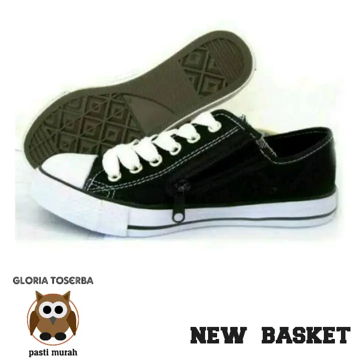 Sepatu Sekolah New Basket LC Pendek Original 0