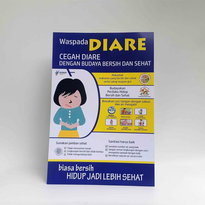 Gambar Poster Waspada Diare, Poster Edukasi Diare, Poster Kesehatan, Tuntaskan Diare - Not Specified dari Sahabat Sejasa Kab. Sleman Tokopedia