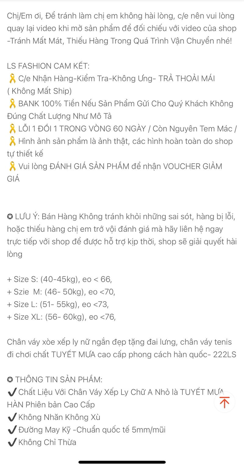 Product Introduction of Chân váy midi xoè cạp cao 2
