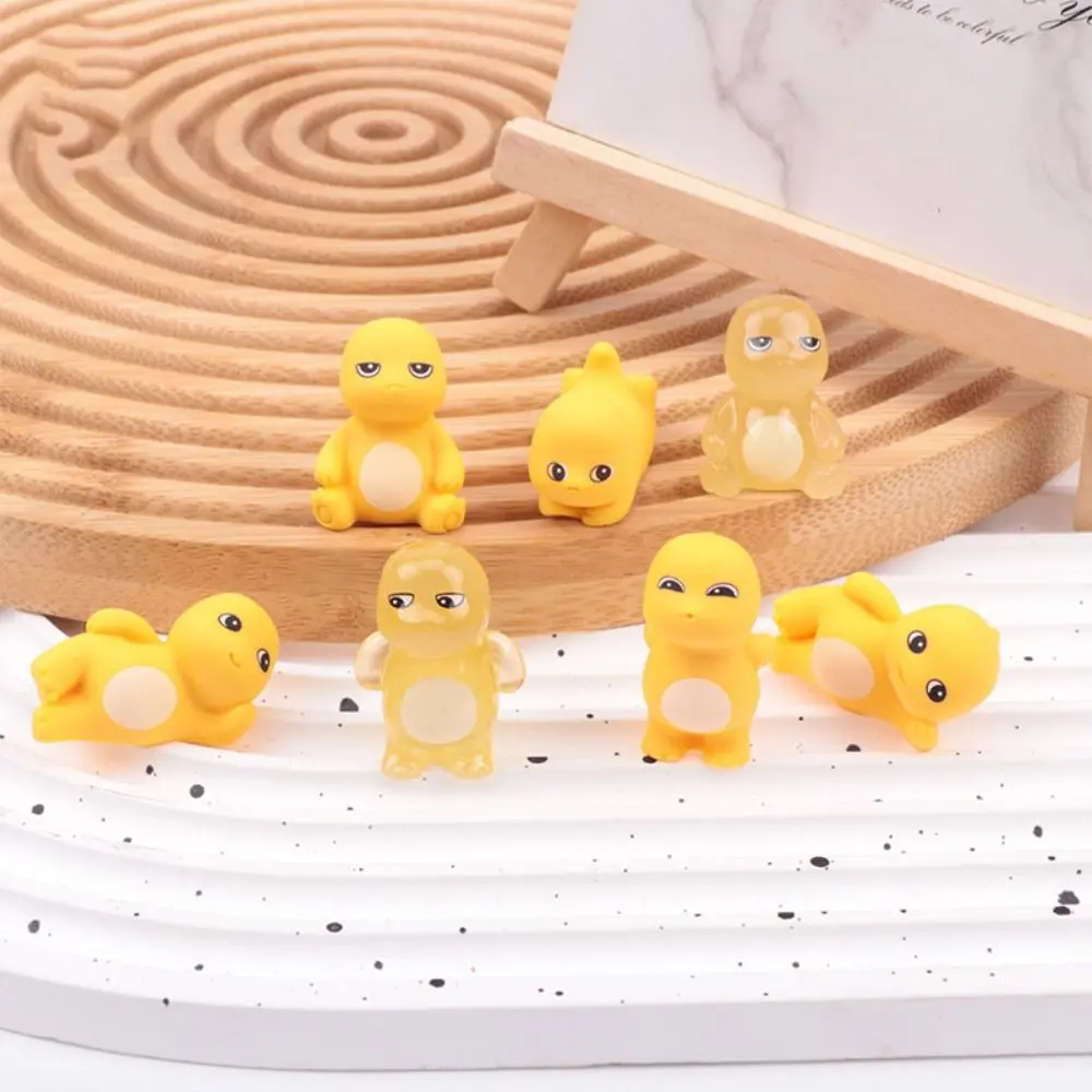 Cute Resin Milk DragonPot Car Ornament Collection DIY Model Milk DragonCar Decoration Funny Statue Cartoon Milk Dragon Crafts Ornamentst Car Interior Supplies