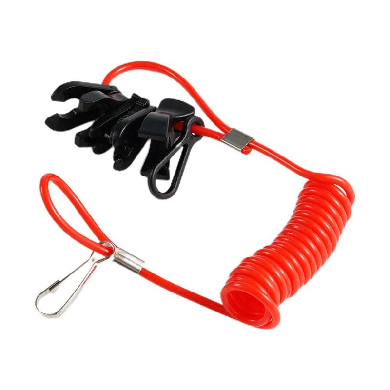 Product Introduction of 1set 7 Keys Boat Engine Outboard Motor Kill Switch Lanyard Motorboat Safety Urgent Rope Key Selling Reminder Tether Flameout Rop 34