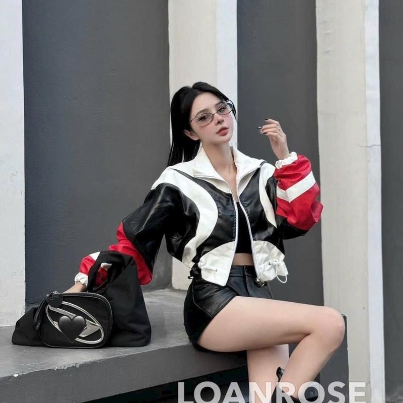 Áo khoác dù nữ 2 lớp cá tính chống nắng chống mưa siêu siêu đẹp Jacket Top Women quỳnh anh hoodie xanh