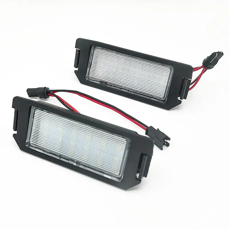 Đèn LED biển số, Eonstime, 2 x 18SMD, cho Hyundai I10, I20, tiburon coupe, Veloster, FS, XG30, Terracan, HP, Kia Rio, Picanto, TA, Soul 4