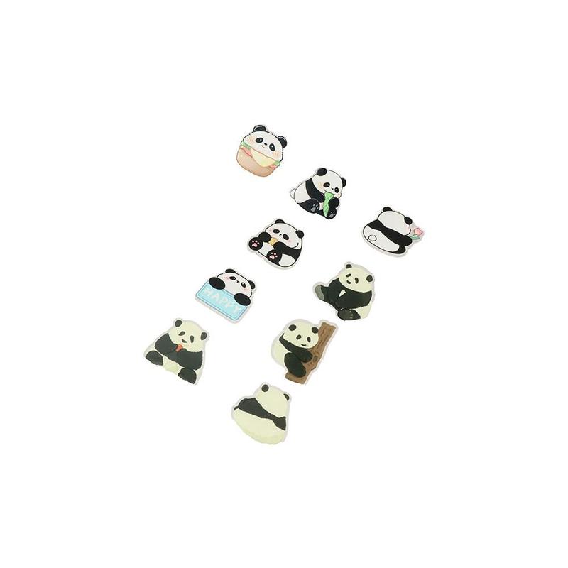 Product Introduction of Trâm Cài Áo Gấu Trúc, Thiết Kế Hoa Và Gấu Hoạt Hình, Huy Hiệu Gấu, Kiểu Áo Ngực, Huy Hiệu Động Vật Dễ Thương, Trang Trí Ba Lô 12