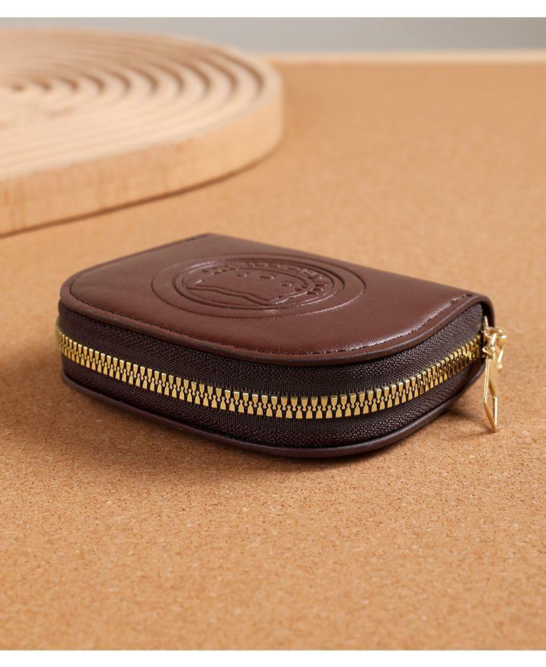 Product Introduction of Cute cat card bag, women's lightweight card bag, retro zipper cute storage wallet, minimalist mini ins plastic  bag spice  bags 14