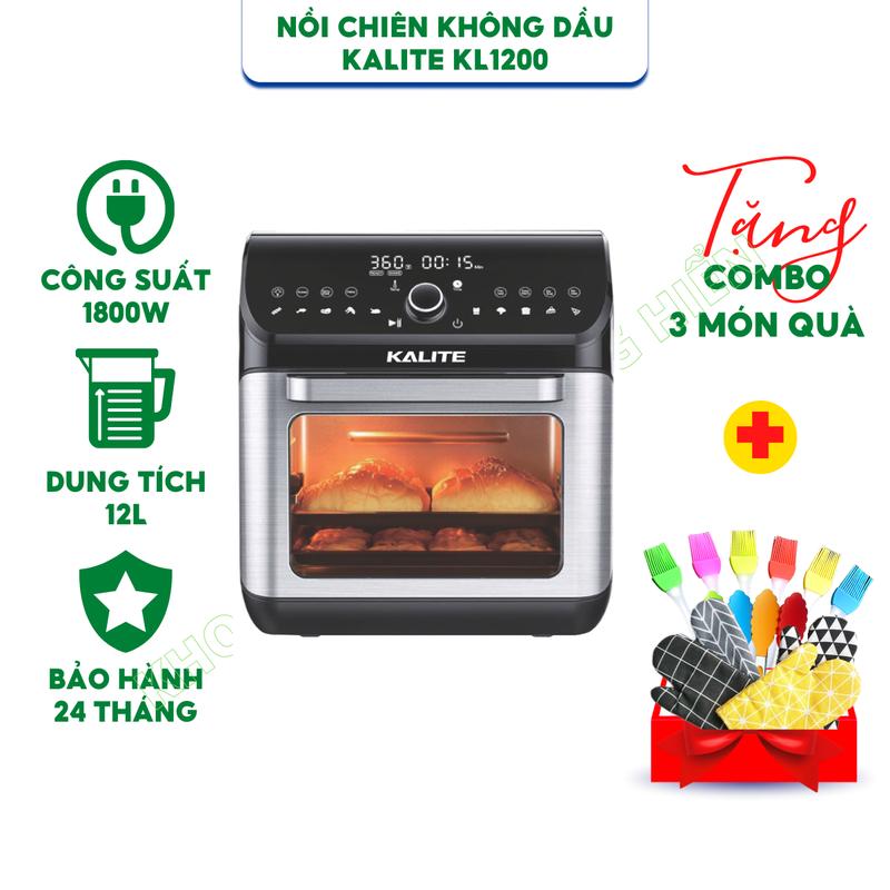  Nồi chiên không dầu Kalite KL1200 dung tích 12 lít - Hàng chính hãng 