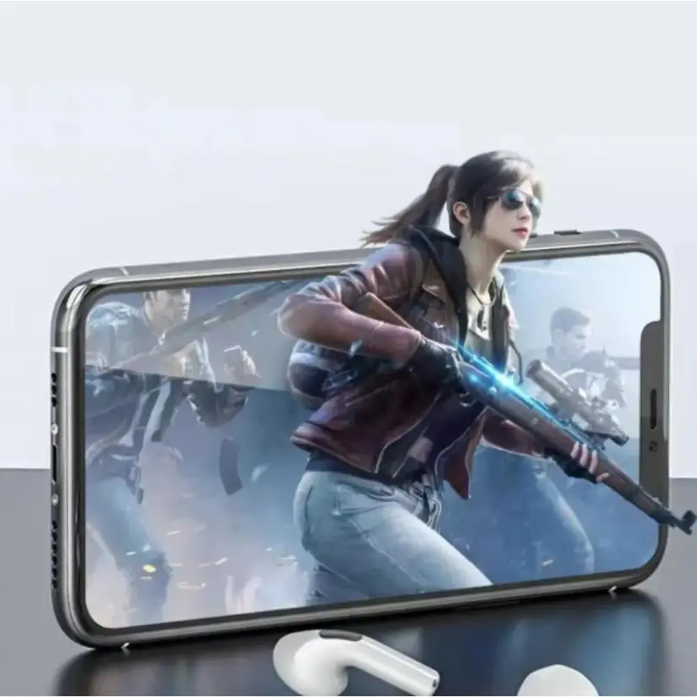 Tai nghe Bluetooth không dây, TWS Pro4, Cảm ứng thông minh, Giảm tiếng ồn, Phiên bản V5.0, có Micro, Tai nghe Bluetooth âm thanh nổi | BigBuy360 - bigbuy360.vn