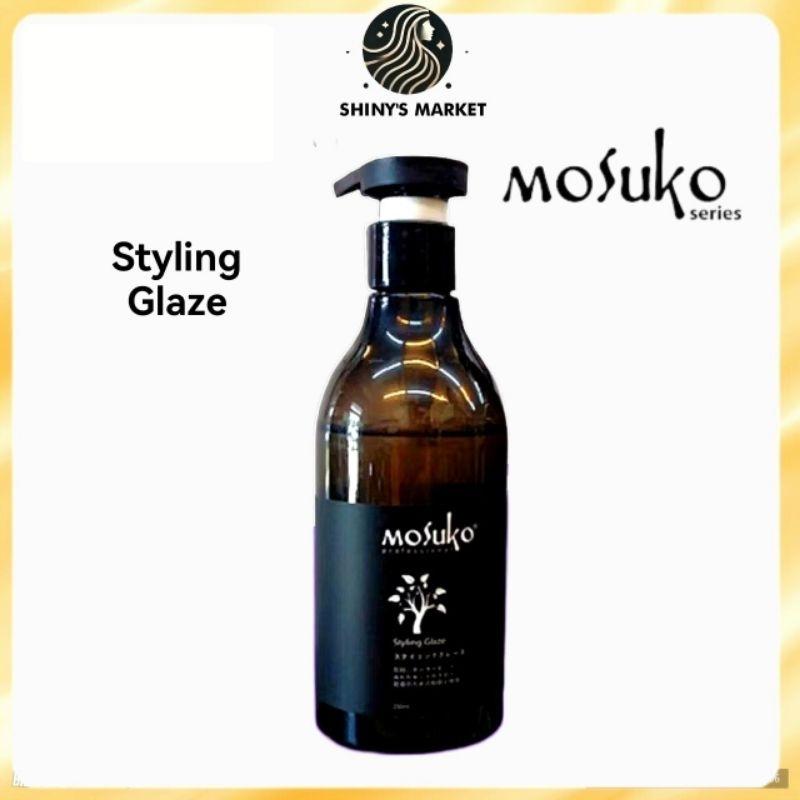 Mosuko Rambut Styling Gel Strong Liquid Styling Glaze 250ml Haircare ...