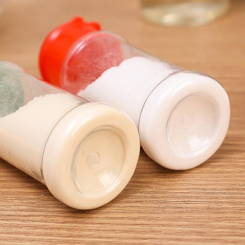 Product Introduction of 1/3Pcs Clear Plastic Spice Bottles Salt Pepper Shaker Seasoning Jars Container BBQ Condiment Bottles with Lids Kitchen Tools 16