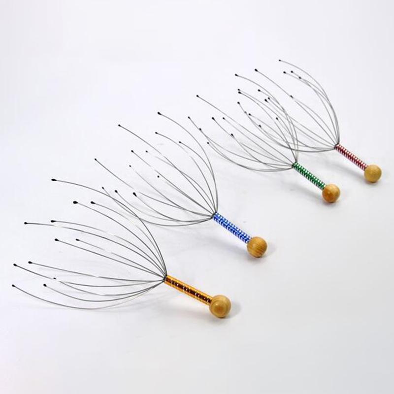 Product Introduction of Octopus Head Massager Grab Head Ball Grab Scalp Itch Paw Magic Massage 5