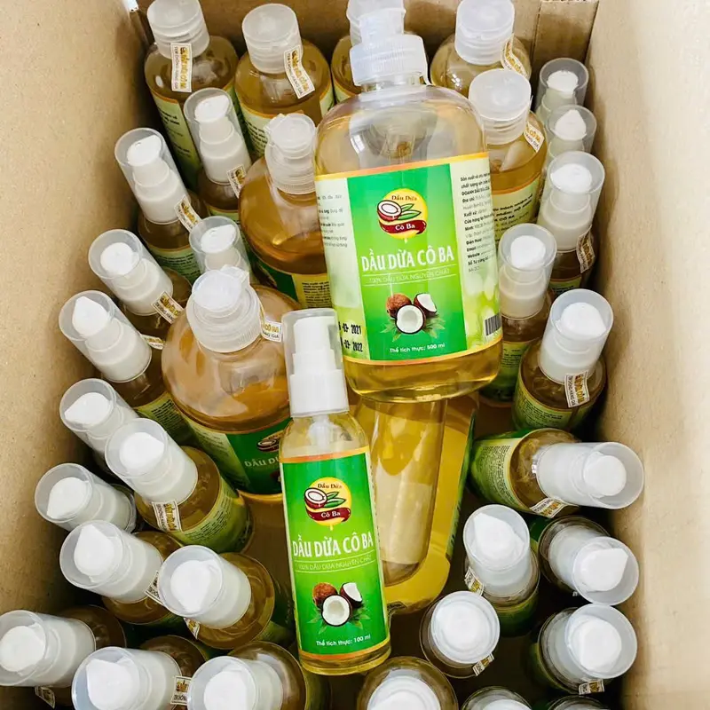 Dầu dừa tinh luyện nguyên chất 100% an toàn khi sử dụng 7