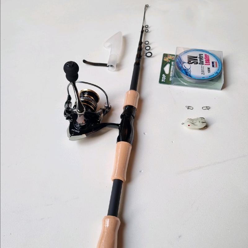 combo cần câu cá rút bỏ cốp xe 1m5 1m8 2m1 hãng wnc thu 50cm máy ngang tay phải và tay trái máy đứng deukio ac2000 3000 tăng kèn dây và 1 nhái khơi Bắt Cá Fishing Đi Câu